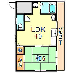 新田マンション 4階/402