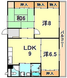 グランビュー塩屋 4階