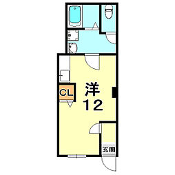 間取図画像 ワンルーム