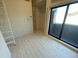 スカイフラット姫島 205 2階ワンルームのリビング/ダイニング