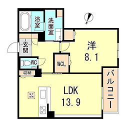 シャーメゾングランデール御影 1階