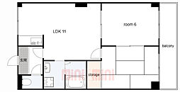 甲陽園ローズハイツ 2階