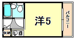 間取図画像 ワンルーム