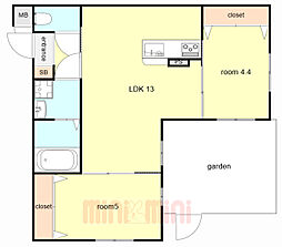 ワコーレヴィータ垂水坂上1丁目 1階