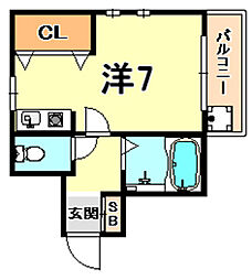 間取図画像 ワンルーム
