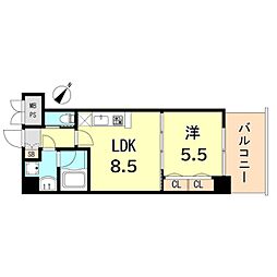 プレジオ神戸ＷＥＳＴ 3階