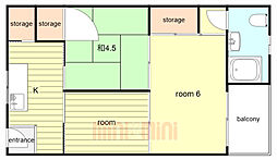 グランディア東神戸 3階/305