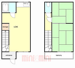 中西ハイツ 1階