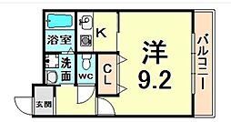 間取図画像 1K