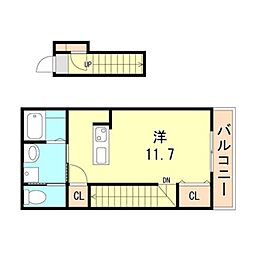 間取図画像 ワンルーム