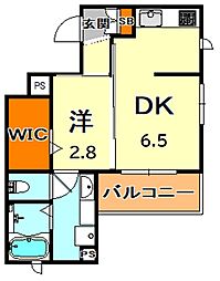 間取図画像 1DK
