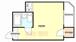 間取図画像 ワンルーム