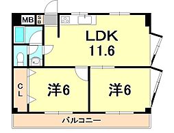 甲南第6東灘ハイム 3階
