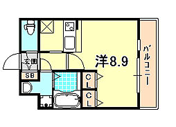 ウォームスヴィル神戸元町ＪＰ 3階