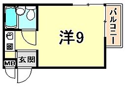 間取図画像 ワンルーム