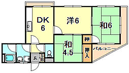 金盃第2ビル高羽荘 3階/305