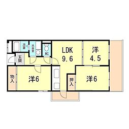 ガーネット森北町 2階