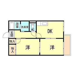 若木ハイツ 2階/205