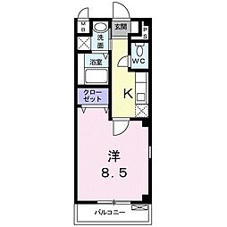 ガーラ鳴尾 2階/201