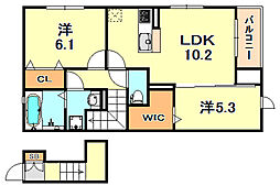 フェーブ千代が丘 2階