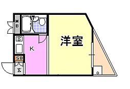 ハイメゾン岡本 3階/3-B