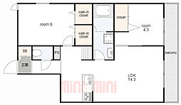 ディアマン・サフィール 3階/302