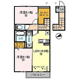 アリヴィラ宮前 2階