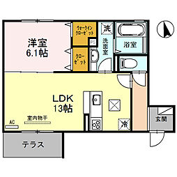 エスペランサ西難波 1階