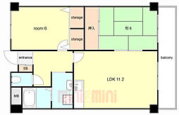 ロイヤルコート歌島 5階/505