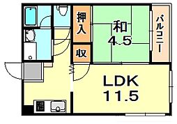 サニーハイツ森北 4階