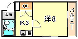 エイトパレス御影 3階