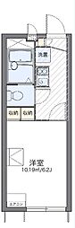レオパレス六甲ガーデンズ 1Kの間取図画像