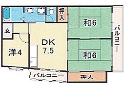 石岡マンション 2階/201