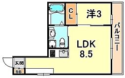 シティフラット灘 3階