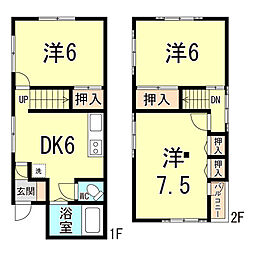 🉐敷金礼金0円！🉐南宮町戸建