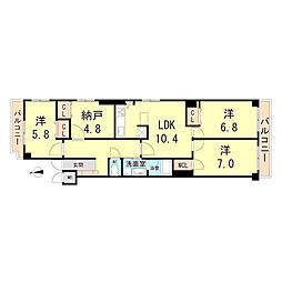親王塚マンション 3階