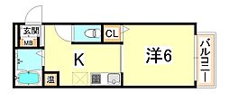 西之町ハイツ　Ｂ 1階