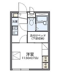 レオパレスみかけ 1階/104