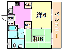 クレール甲南 1階