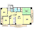 フォーシーズンズ芦屋4階12.0万円