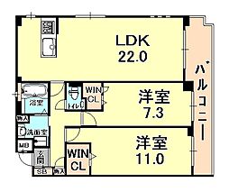 アメニティレジデンス親王塚 4階