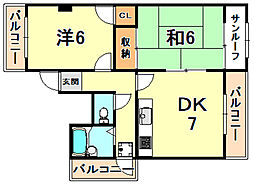 フラット灘南 4階/401