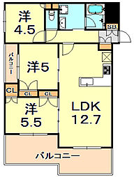 甲南オークス本山 3階