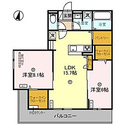 ディアコート芦屋大原町 2階