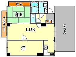 りりぱっとはうす 2LDKの間取図画像