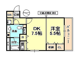 コート住吉 2階