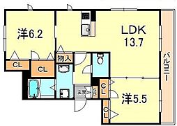 モンテヴィラ芦屋春日町Ｂ 1階