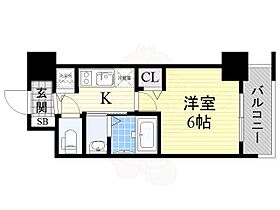 LiveCasa本町  ｜ 大阪府大阪市中央区南久宝寺町２丁目4番2号（賃貸マンション1K・11階・22.12㎡） その2