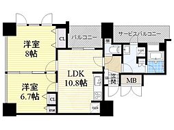 🉐敷金礼金0円！🉐アルグラッド ザ・タワー心斎橋