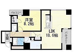 🉐敷金礼金0円！🉐アルグラッド ザ・タワー心斎橋